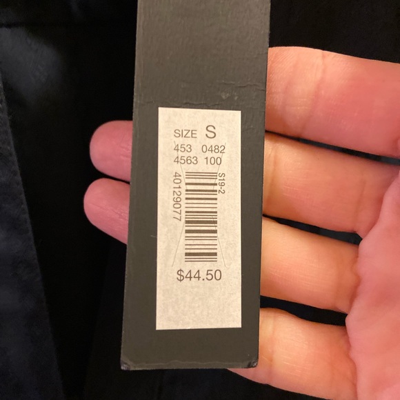 Navy blue long sleeve blouse - Picture 5 of 8